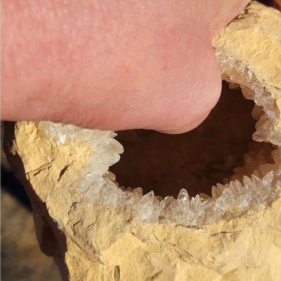 Cave Calcite Crystal Geod from Maraco - Picture 2 of 5